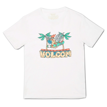 Volcom T-shirt Jr. Roosting White